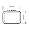 Nordrive Portaggio|Coppia barre portatutto in acciaio rail top - xl - 140 cm  n15032