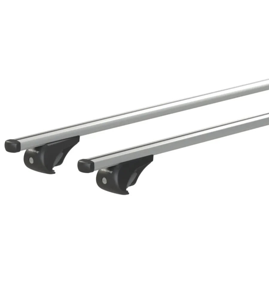 Portaggio-Nordrive Coppia barre portatutto in alluminio yuro - l - 127 cm n15046