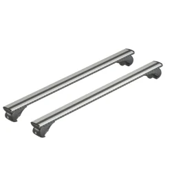 Nordrive Portaggio|Coppia barre portatutto in alluminio silenzio rail - l - 128 cm n15096