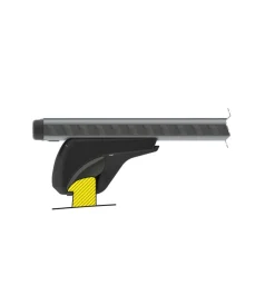 Nordrive Portaggio|Coppia barre portatutto in alluminio silenzio in-rail - s - 108 cm  n15104