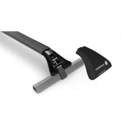 Portaggio-Nordrive Coppia barre portatutto snap-fit steel telescopiche in acciaio - mis. 1 - 80÷111 cm n15010