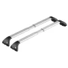 Nordrive Portaggio|Coppia barre portatutto snap alu telescopiche in alluminio - l - 100÷136 cm  n15017