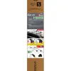 New Coppia barre portatutto snap alu telescopiche in alluminio - s - 80÷111 cm  n15015 Portaggio