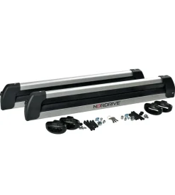 Portaggio-Nordrive Coppia portasci "nordic-king evo aluminium nk-60" argento - n40011