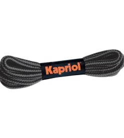 Scarpe Antinfortunistiche|Scarpe Antinfortunistiche-Kapriol Coppia stringhe nero/grigio 150 cm -