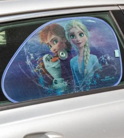 Online Coppia tendine auto laterali trapezio "frozen 2", 65x38 cm Auto Interno