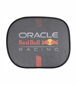 Auto Interno-Oracle RedBull Racing Coppia tendine laterali auto redbull "powerbar" nero e rosso
