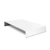 Barbecue-Lisa Copri fornelli plan plus in acciaio inox colore panna, 56,4x30x7 cm -
