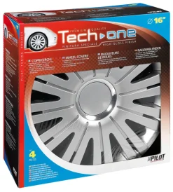 Auto Esterno- Copricerchi per auto active silver - ø 16" pilot 31558