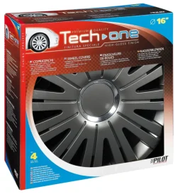 Auto Esterno|Copricerchi per auto active grafite - ø 16" pilot 31563