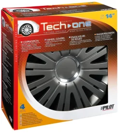 Sale Copricerchi per auto active grafite - ø 14" pilot  31561 Auto Esterno