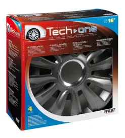 Lampa Auto Esterno|Copricerchi per auto "avalone" pro dark - ø 16"  31533