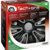 Auto Esterno|Copricerchi per auto avalone silver & black - ø 13"  31620