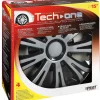 Best Copricerchi per auto "avera" silver & black - ø 15" pilot  31617 Auto Esterno