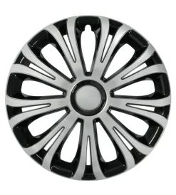 Best Copricerchi per auto "avera" silver & black - ø 15" pilot  31617 Auto Esterno