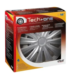 Outlet Copricerchi per auto "multi silver" - ø 14" pilot 31636 Auto Esterno