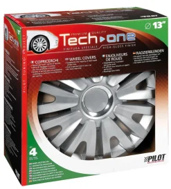 Auto Esterno-Lampa Copricerchi per auto "royal silver" - ø 13" pilot  31540