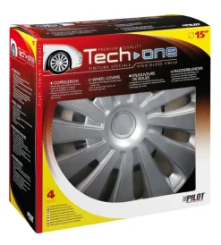 Copricerchi per auto "sepang" silver - ø 15" pilot  31652 Auto Esterno