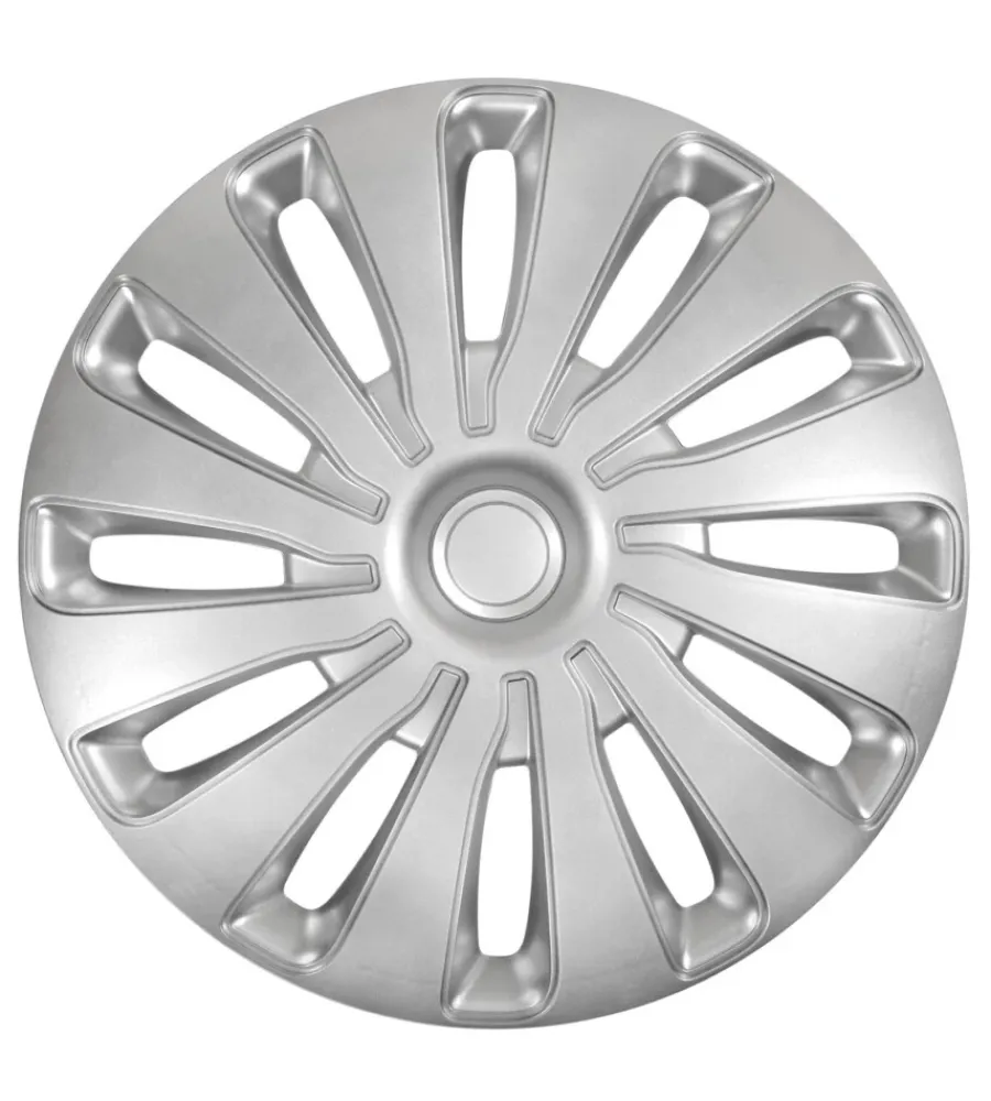 Auto Esterno-Lampa Copricerchi per auto "sepang" silver - ø 13" pilot 31650