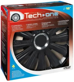 New Copricerchi per auto trend black - ø 16" pilot  31583 Auto Esterno
