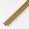 Ferramenta Per Mobili E Infissi-Alfer aluminium Coprigiunto 25 alluminio rovere - 1 metro.