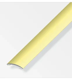 Alfer aluminium Ferramenta Per Mobili E Infissi|Coprisoglia  30 x 5  alluminio ottonato  autoadesivo  1 metro.