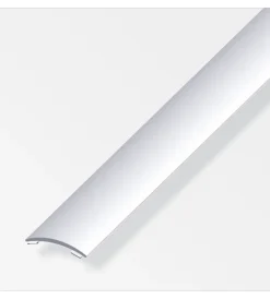 Ferramenta Per Mobili E Infissi-Alfer aluminium Coprisoglia  30 x 5  alluminio argento  autoadesivo   1 metro.