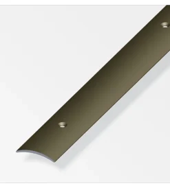 Clearance Coprisoglia 30x5 alluminio bronzo forato - 2 metri. Ferramenta Per Mobili E Infissi