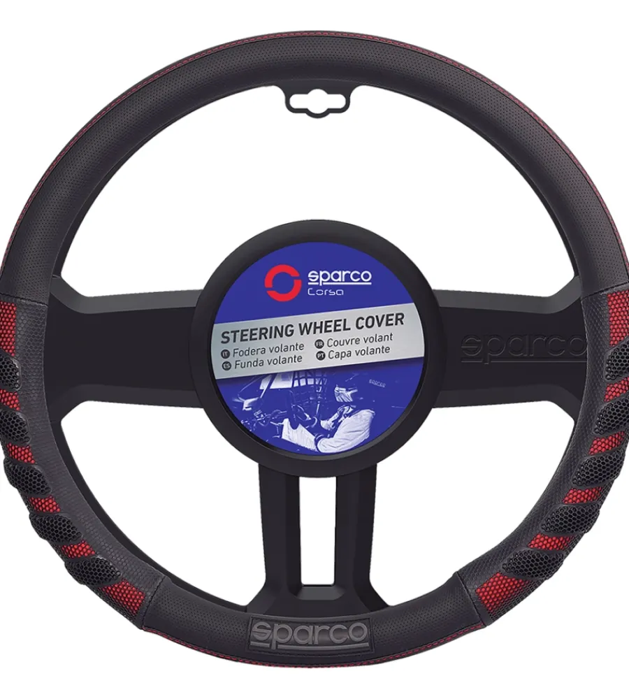 Hot Coprivolante auto universale rosso/nero anti dissolvenza - sps101 Auto Interno