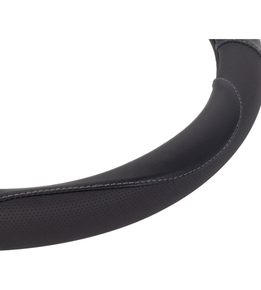 Auto Interno-Sparco Coprivolante per auto nero in pvc