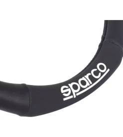 Auto Interno-Sparco Coprivolante per auto nero in pvc