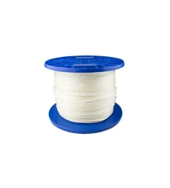 Hot Corda in poliammide bianca ø 6 mm. bianco 120 mt. Sistemi Di Fissaggio