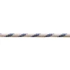 New Corda in poliestere  ø 6 mm. bianco/blu 120 mt. Sistemi Di Fissaggio