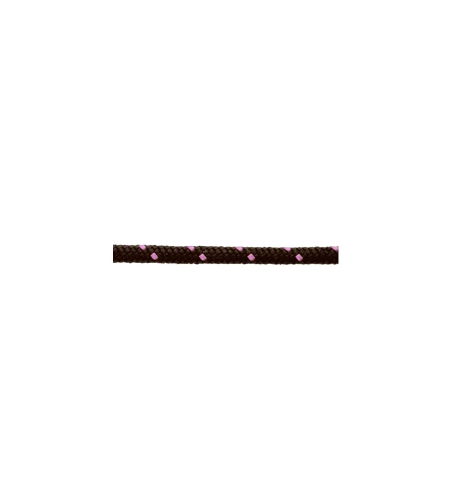 Sistemi Di Fissaggio- Corda in polipropilene ø 6 mm. nero - rosa 60 mt.