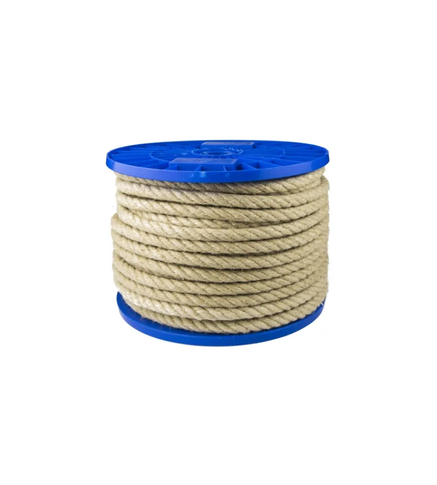 Sistemi Di Fissaggio- Corda in polipropilene color canapa ø 12 mm. 40 mt.