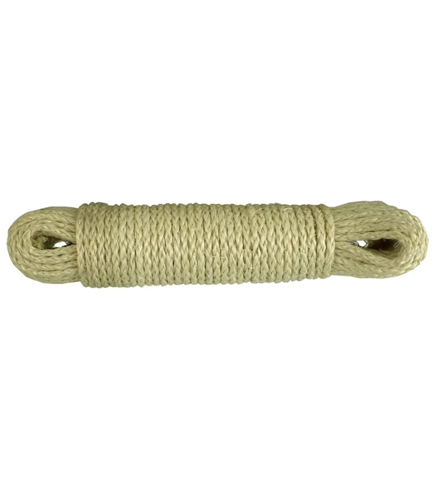 Corda multiuso in sisal ø 5 x 30 mt. Sistemi Di Fissaggio