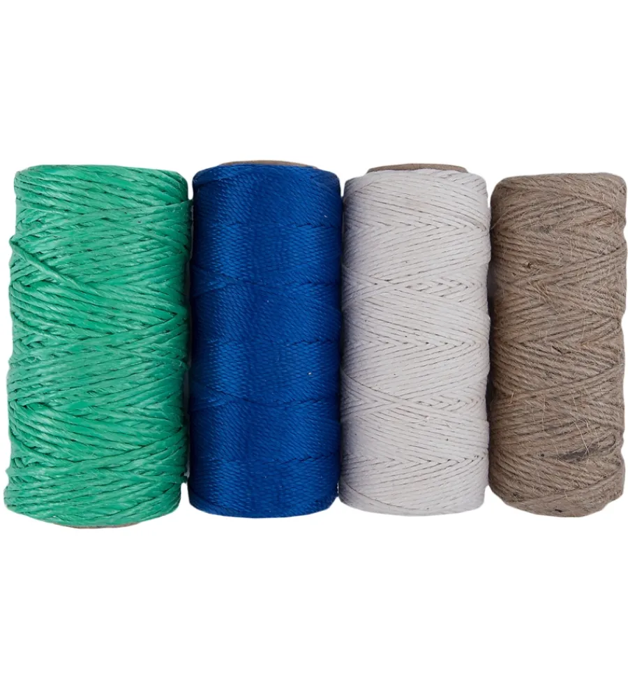 Corde imballo assortite 4 pezzi Sistemi Di Fissaggio
