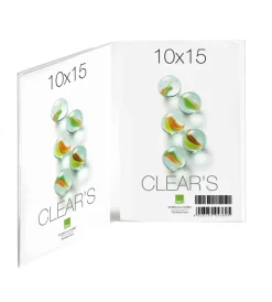 Bubola&Naibo Decorazione Pareti|Cornice porta foto clears doppio verticale - 10 x 15 cm