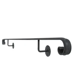 Porte, Scale E Pavimenti-Metal Expert Corrimano in ferro verniciato colore grigio, 2 metri