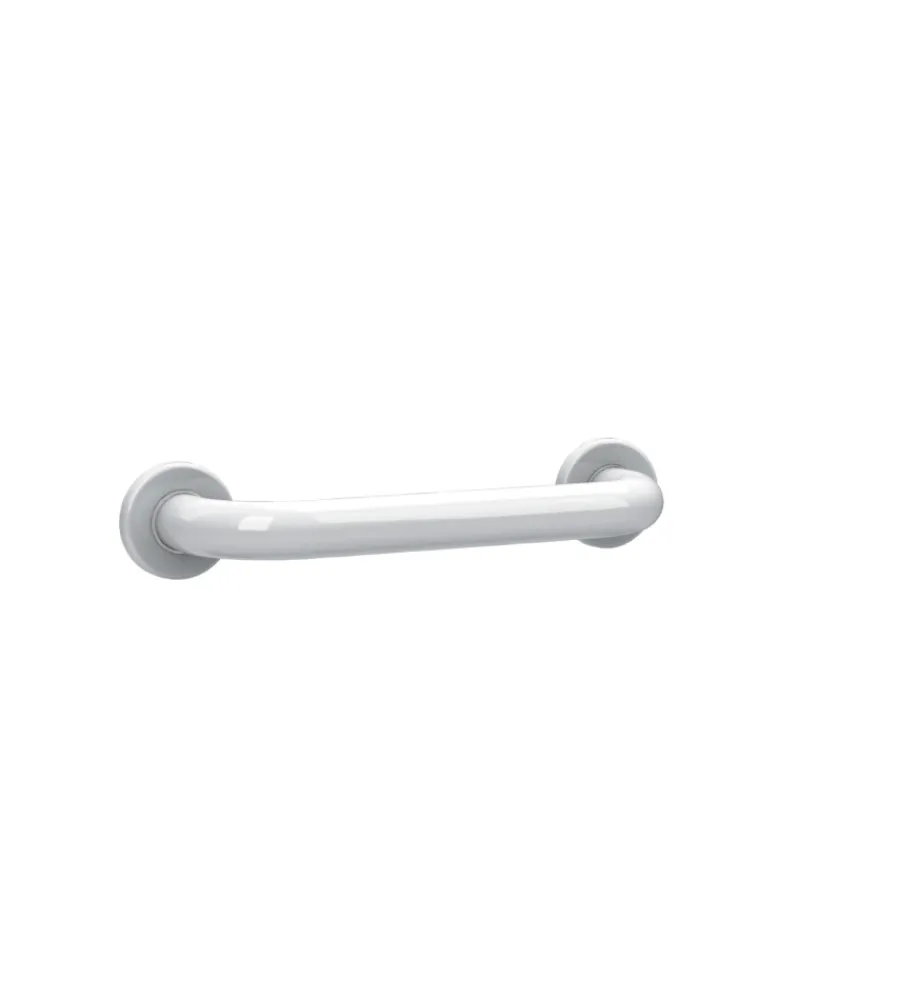 Accessori Bagno- Corrimano lineare in acciaio laccato, 45 cm