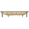 Coperture Per Esterno E Accessori-EuroGarden Cover di ricambio per gazebo da esterno "daiana" beige 3x3 m