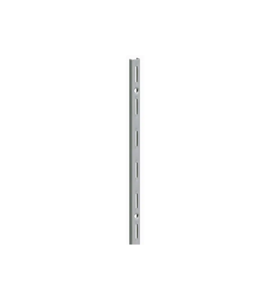 Officina E Garage- Cremagliera singola - 50 cm. - alluminio bianco
