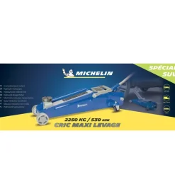 Garage E Manutenzione-Michelin Cric idraulico a carrello 2,25 t per suv camper e furgoni -