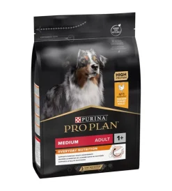 Purina Alimenti Secco Cane|Crocchette per cani "pro plan" adulto di taglia media con pollo everyday nutrition 3 kg