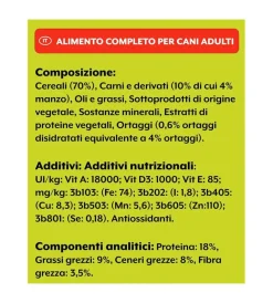 Best Crocchette per cani friskies adulto di tutte le taglie con manzo, cereali e verdure 12 kg Alimenti Secco Cane