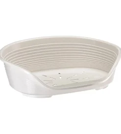 Ferplast Cuscini E Brandine|Cuccia da interno per cani e gatti "siesta deluxe 2" bianco, 49x36x17,5 cm -
