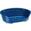 Cuscini E Brandine-Ferplast Cuccia da interno per cani e gatti "siesta deluxe 4" blu, 61,5x45x21,5 cm -