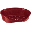 Clearance Cuccia da interno per cani e gatti "siesta deluxe 8" bordeaux - Cuscini E Brandine