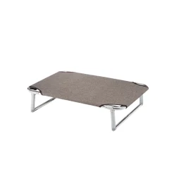 Ferplast Cuscini E Brandine|Cuccia lettino per cani "dream 80" in alluminio, 84x54x18 cm -