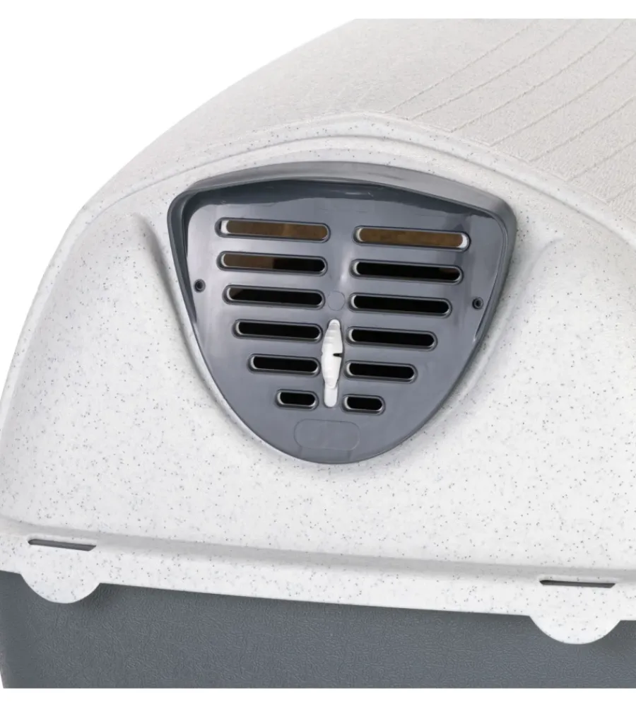 Ferplast Cucce E Accessori Relativi|Cuccia per cani da esterno "kenny mini" in resina grigio 40x66x40 cm